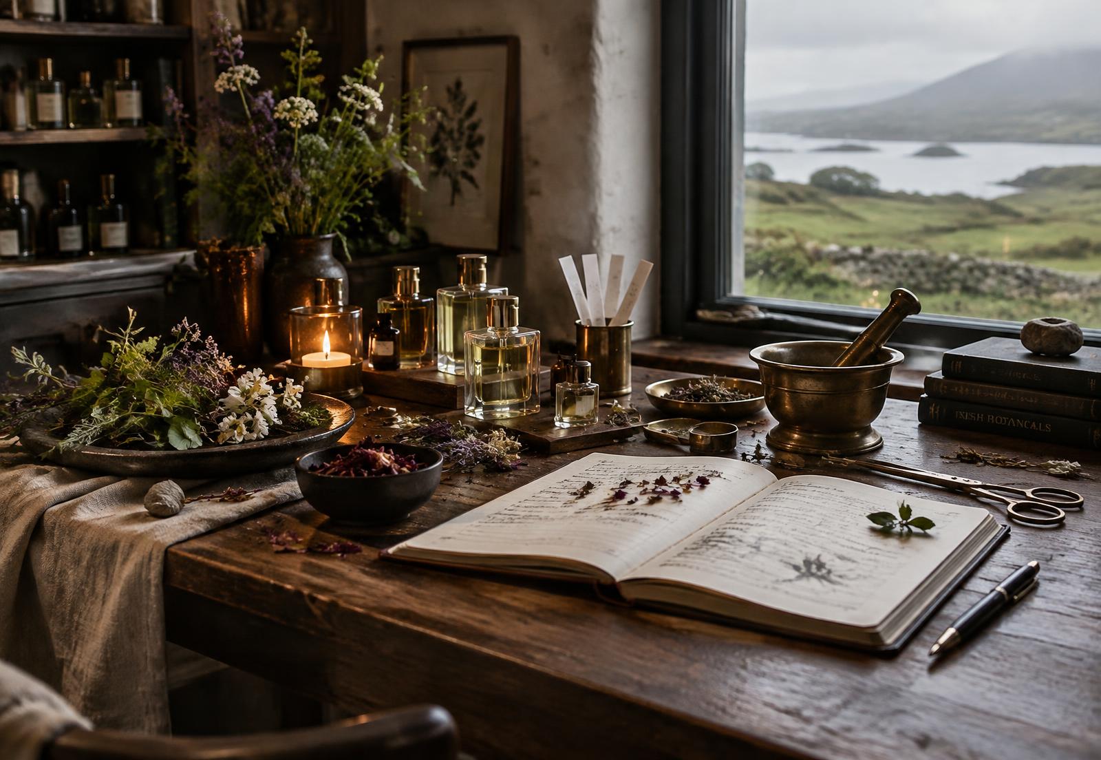 The Irish Blooms fragrance atelier